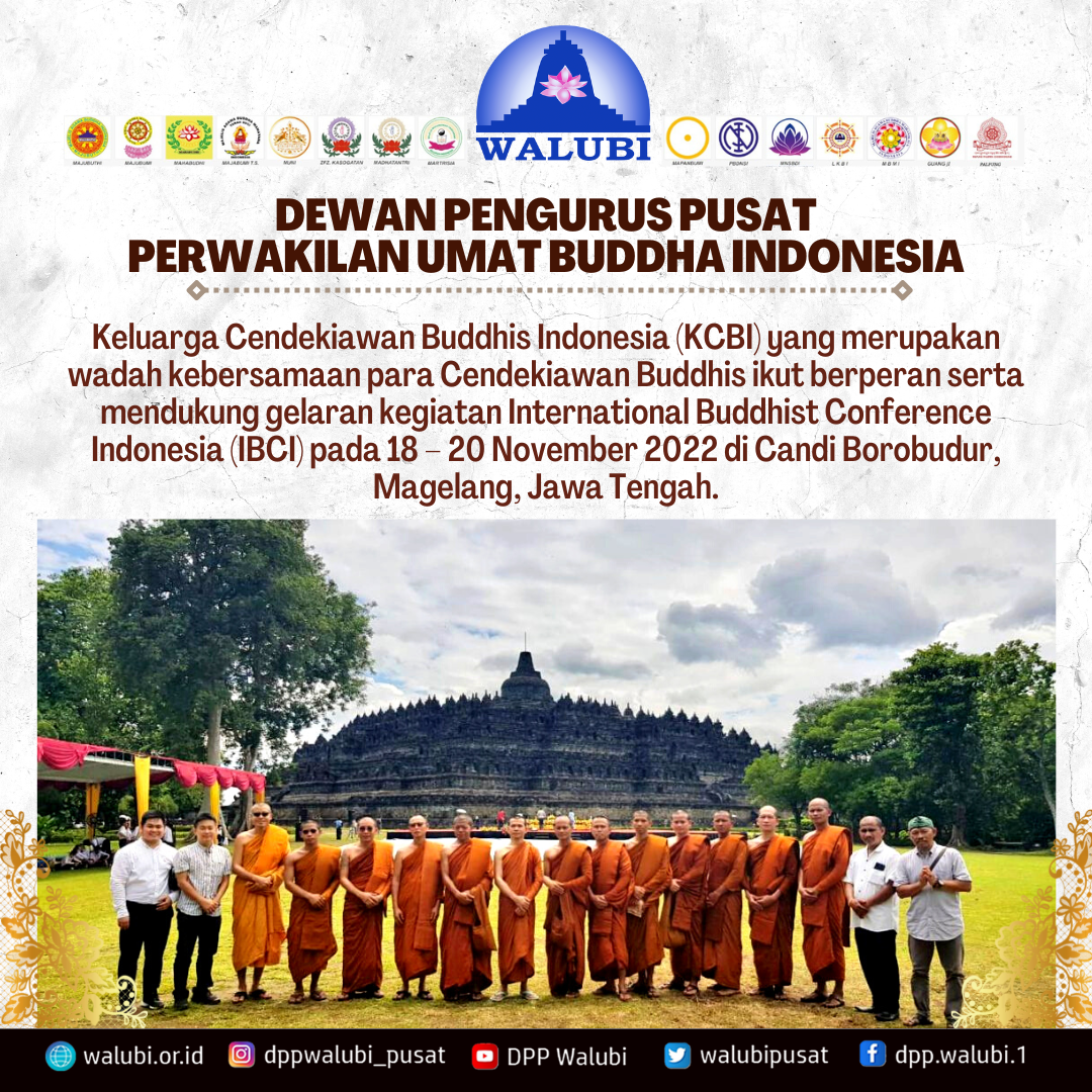 KCBI Dukung Candi Borobudur Jadi Pusat Ibadah Umat Buddha Dunia